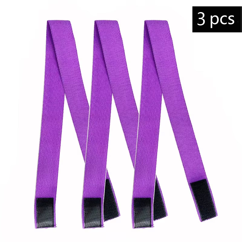 Fashion Hair Elastic Band for Wigs Adjustable Edge Scarf Elastic Headband with Magictape for Women Lace Wigs