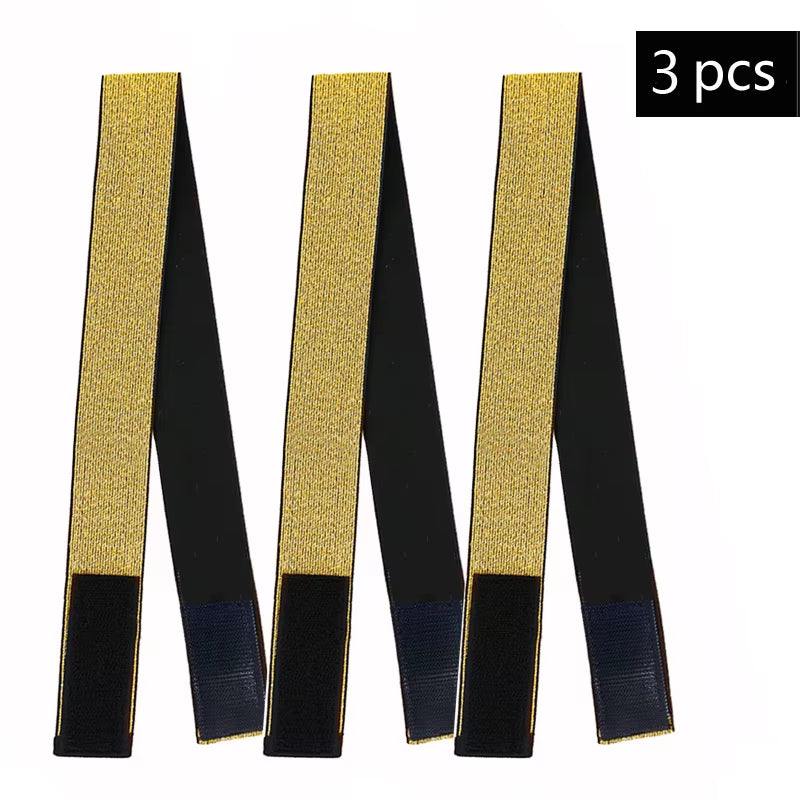 Fashion Hair Elastic Band for Wigs Adjustable Edge Scarf Elastic Headband with Magictape for Women Lace Wigs